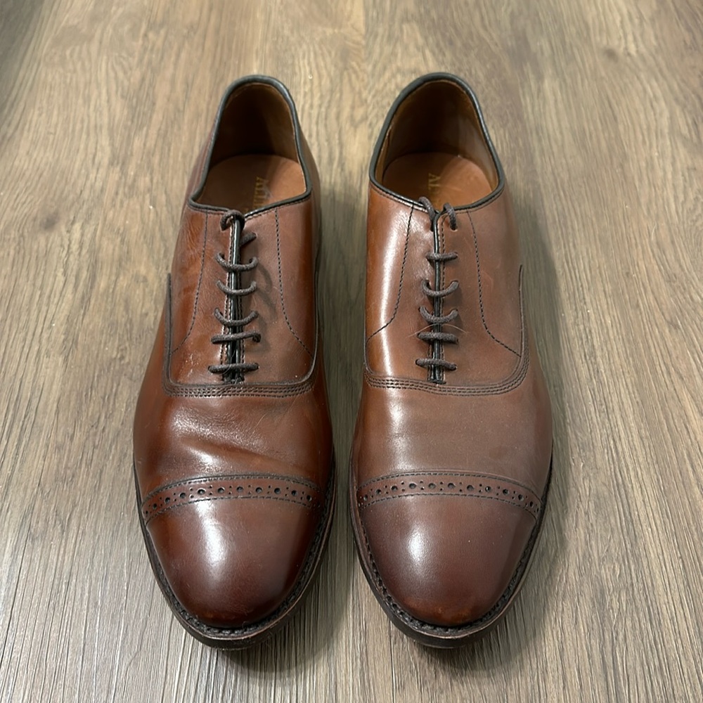 Allen Edmonds Fifth Avenue Cap-toe Oxford Dress Shoe in Brown